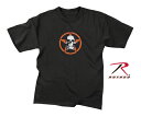 【正規品】Rothcoロスコ キッズ用半袖Tシャツ■KIDS BLACK ''SKULL IN RED STAR'' T-SHIRT■BLACK■60%COTT...