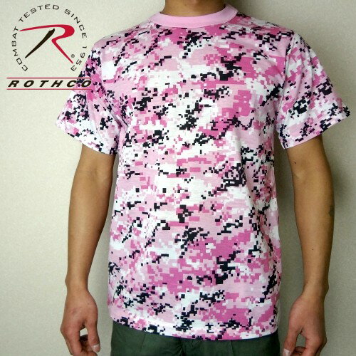 【正規品】ロスコ ■メンズ■ROTHCO T-SHIRT■ DIGITAL PINK CAMO■60%COTTON/40%POLYESTER【あす楽対応_関東】【0825】