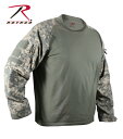 【正規品】ロスコ ■メンズ■MILITARY COMBAT SHIRT■ACU DIGITAL CAMO■100%コットン【0825】