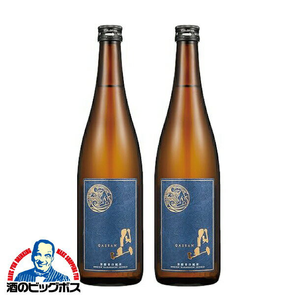 2本 日本酒 純米酒 【本州のみ 送料無料】月山 芳醇辛口純米 720ml×2本《002》『HSH』島根県 吉田酒造