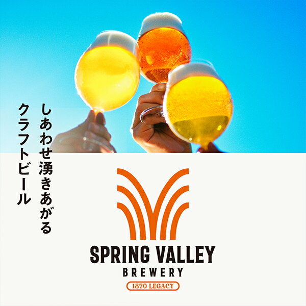 【クラフトビール】【本州のみ 送料無料】キリン スプリングバレー シルクエール 白 350ml×2ケース/48本《048》『CSH』 SPRING VALLEY BREWERY ビール クラフトビール