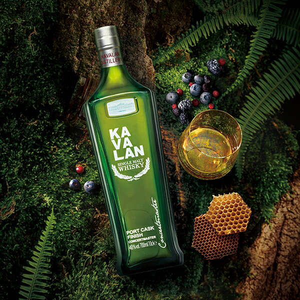 【早いもの勝ち！★先着クーポン】【本州のみ 送料無料】KAVALAN 台湾ウイスキー シングルモルトウイスキー カバラン コンサートマスター ポートカスクフィニッシュ ギフトセット『FSH』 箱付き 正規品 お酒 ウイスキー プレゼント カヴァラン