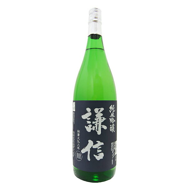 謙信 純米吟醸 1800ml×1ケース（6本）《006》【家飲み】【倉庫A】