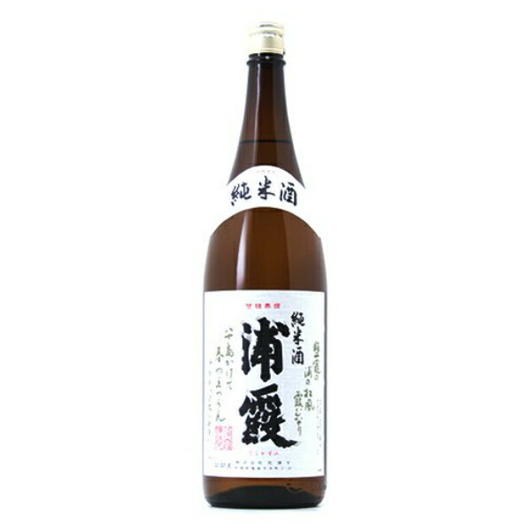 【本州のみ 送料無料】浦霞 純米 1800ml×1ケース（6本）《006》【家飲み】 『FSH』【倉庫A】