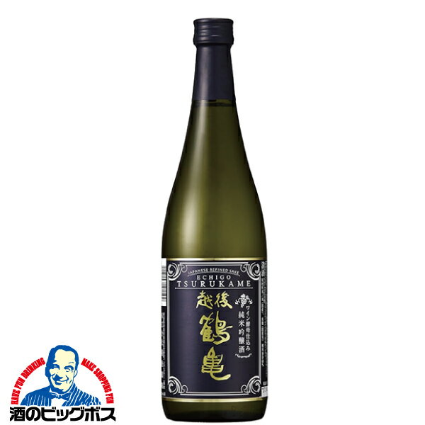 日本酒 純米吟醸 越後鶴亀 ワイン酵母仕込み 純米吟醸 720ml×1本『FSH』