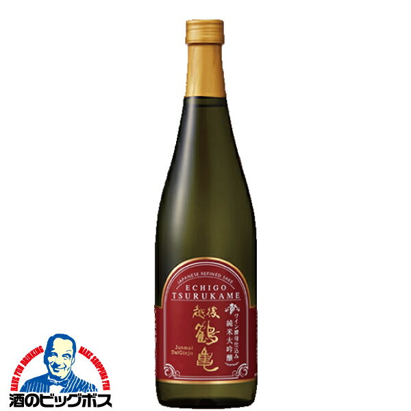 樂天商城 - 日本酒 純米大吟醸 越後鶴亀 ワイン酵母仕込み 純米大吟醸 720ml×1本『FSH』