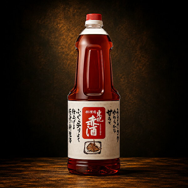 ドリームクラフト&ビッグボスの赤酒 料理酒 1.8L ペットボトル 瑞鷹 東肥赤酒 料理用 1800mlペット×1本『FSH』｜アングル2