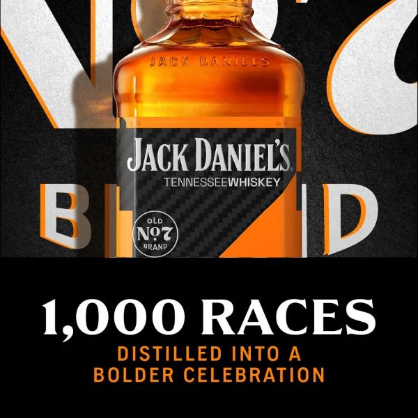 ドリームクラフト&ビッグボスのテネシーウイスキー【最強配送】ジャックダニエル マクラーレン 2026 オールド No.7 43％ 700ml『OMS』正規品 箱付き｜アングル3