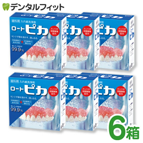 入れ歯洗浄剤 松風 ロート ピカ ／6箱