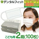 【★最大800P進呈キャンペーン(5/9 20:00-5/16 1:59)】TR3マスク 子供用(ホワイト) 【80×125mm】2箱(合計100枚入)【マスク...