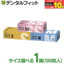 【★エントリー&店内3点購入でP10倍(7/4 20:00-7/11 1:59迄)】【送料無料】サイズが選べる リセラニトリルグローブ 1箱(100枚入) SS/S/M【パウダーフリー 使い捨て ニトリル手袋 ゴム手袋 粉なし 白 安い 指先テクスチャー加工】