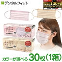 カラーが選べる チークカラーマスク ( ミルクティー / アッシュピンク ) 1箱(30枚入)【小さめワイド85×175mm cheek color mask 3層 小顔 マスク 血色 ピンク ベージュ 不織布 ノーズワイヤー BFE・PFE・VFE99%】