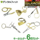 【★エントリー&店内3点購入でP10倍(8/4 20:00-8/11 1:59迄)】【送料無料】歯科用具キーホルダー6点セット 【 鉗子 / 印象トレー / カ...