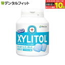【★エントリー&店内3点購入でP10倍(9/19 20:00-9/24 1:59迄)】キシリトールガム 歯科専用 オーラルケア ボトルタイプ クリアミント 1個(153g(90粒相当)) 歯科用 【送料無料】