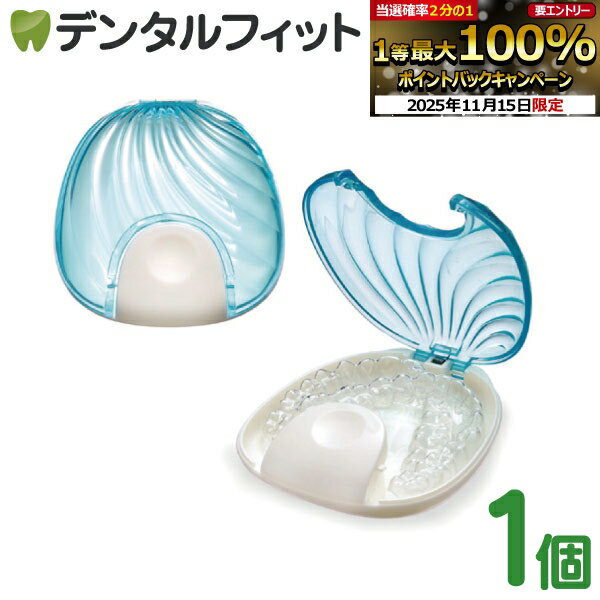 【★ポイント5倍 11/14 10:00-11/16 23:59】シェルトゥースケース 1個 半透明 中身が見えにくい コンパ..