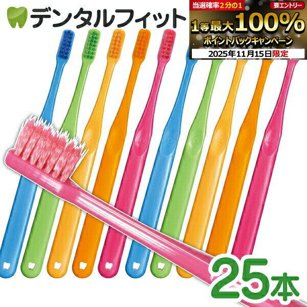 【★30％ポイントバック 11/17 9:59 迄】Ci PRO PLUS スパイラル 歯ブラシ ／ Mふつう or Sやわらかめ 25本入（メール便1点まで） プロプラス スパイラル【Ciメディカル 歯ブラシ】【メール便選択で送料無料】