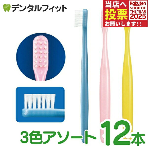 Ci Jr.（ジュニア）歯ブラシ 12本 3色アソート スリムヘッド 小学校高学年から中学生【メール便選択で送料無料】