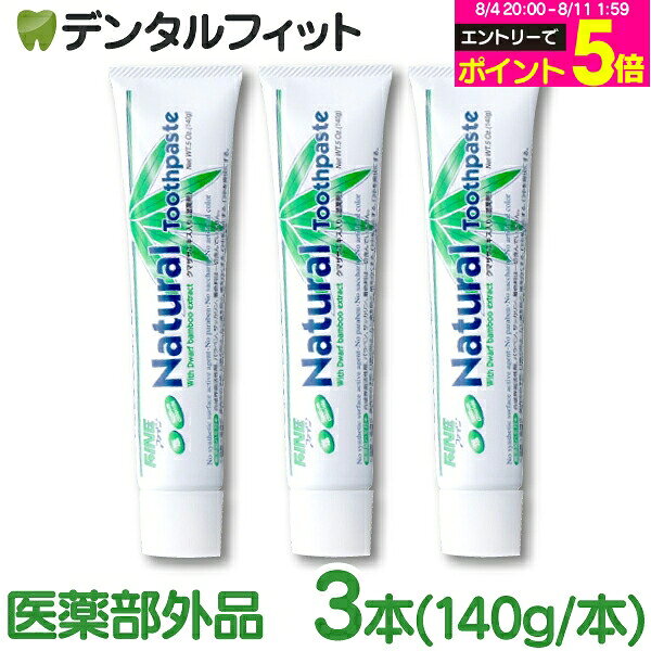 歯磨き粉 無添加 フッ素なし エパック 21 ニューナチュラルハミガキ 3本セット(140...