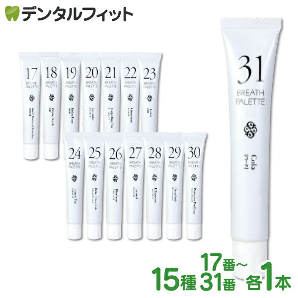 フレーバーが選べる ブレスパレット 1本 (25g) 15種 【17】～【31】