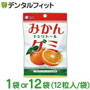 【★ポイント5倍 5/3 0:00 - 5/7 9:59】個数選べる BSA みかんキシリトールグミ 1袋 / 12袋(12粒/袋) みかんキシリトールグミ