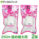 【送料無料】オーラルケア フロアフロス 250m 詰め替え用 (2個)【fluorfloss】