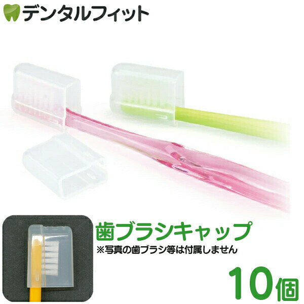 樂天商城 - Ciメディカル 歯ブラシキャップ スライド式（クリア） 10個 ※歯ブラシは付属しません。