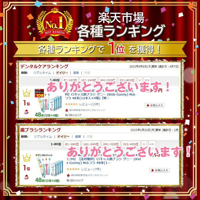 【★30%ポイントバック 7/4 10:00-7/13 9:59迄】歯ブラシ 子供 Ciキッズ グニー (Ki...