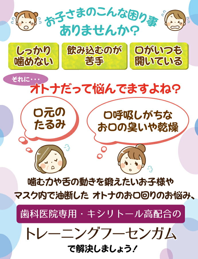 トレーニングフーセンガム(4粒times;24箱)