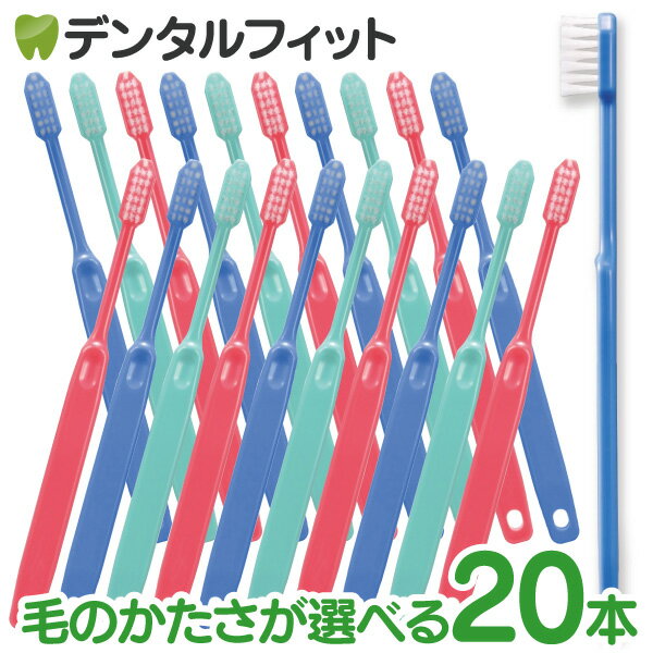 【北陸げんき市★先着100円OFFクーポン有】歯ブラシ 毛のかたさが選べる 低密度 Ci20シリーズ (Ci21・Ci22・Ci23・Ci25・Ci26) 20本セット (メール便2点まで) 歯科専売品歯ブラシ デリケートケア 疎毛タイプ 歯肉炎 術後 歯周病予防【メール便選択で送料無料】