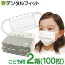 TR3マスク 子供用(ホワイト) 【80×125mm】2箱(合計100枚入)【マスク 不織布 不織布マスク】【マスク 子供】(メール便1点まで)【メール便選択で送料無料】 MsKTR3