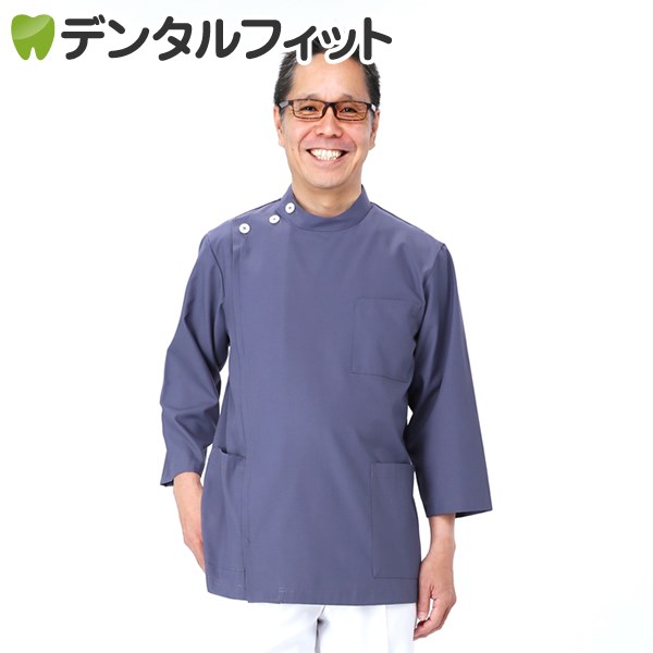 樂天商城 - ナガイレーベン 男子横掛 8分袖 KES-5165