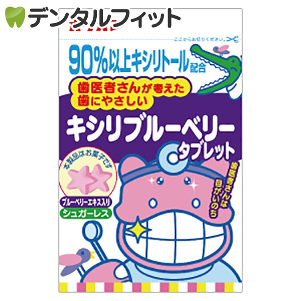 はみがき屋さん キシリブルーベリータブレット (キシリトール配合ラムネ) 1袋11粒入り パウチタイプ