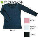 スクラブインナー ブラック 3Lサイズ(4)