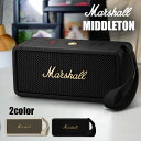 Marshall スピーカー MIDDLETON BLACK&BRASS CREAM / マーシャル ミドルトン ポータブルスピーカー  