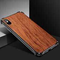 iPhoneXSケースiPhoneXsMaxアルミバンパーケース天然木無垢材iPhoneXRウッドケースiPhoneXSMAX金属製iphoneXアイフォンかりん背面クルミカバーワイヤレス充電器対応アイフォン木目柄alumibumper軽量衝撃防止送料無料