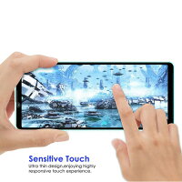 Xperia1全面保護ガラスフィルムXperia1SoftbankSOV40PETフレームエクスペリア1強化ガラス保護フィルム画面保護フィルム液晶保護指紋防止硬度9H気泡防止3Dタッチフルカバー衝撃吸収飛散防止液晶保護シートgorガラスフィルム送料無料