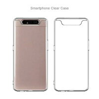 ソフトケースGalaxyA80クリアSamsungGalaxyA80海外版ストラップホール薄型軽量スマホケースTPUSIMフリー背面カバーギャラクシー透明ソフトカバー背面ケース背面保護カバー送料無料