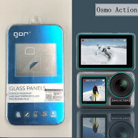 DJIOsmoActionガラスフィルムメインディスプレイフィルムフロントディスプレイフィルムレンズフィルムセット保護フィルム液晶保護アクションカメラブランド正規品2.5Dラウンドエッジ加工硬度9Hクリア汚れ防止高透過率飛散防止処理gor自動吸着送料無料