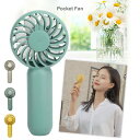 HandFan 携帯扇風機 熱中症対策 ミニ扇風機 USB充電式 超ミニ扇風機 手持ち扇風機 持ち運び ハンディファン 7枚羽根 3段階風量調節 コンパクト スリム 超ミニ モバイル扇風機 2021新商品 コンパクトで持ち運びに便利 手持ちタイプの扇風機 送料無料