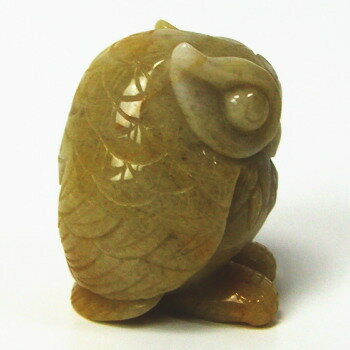 イエロージェイドフクロウ《石ふくろう》《石フクロウ》
