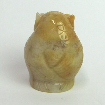 イエロージェイドフクロウ《石ふくろう》《石フクロウ》