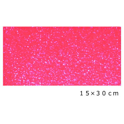 【送料無料】グリッターシート/シールタイプ15cm×30cm(マゼンタピンク)目立つ!! メッセージうちわ/応援うちわ/ファンサうちわ/手作りうちわ/メニューボード/コンサートうちわ/応援ボード【高輝度 グリッター】蛍光シート