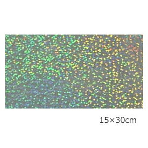 【送料無料】ホログラムシート スパークル(ホワイト)15cm×30cm(3)