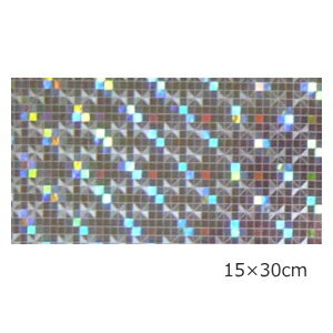 【送料無料】ホログラムシート マイクロスクエアー(シルバー)【ホログラムシール】