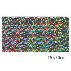 【送料無料】ホログラムシート スモールバブル(シルバー)