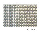 【送料無料】ホログラムシート マイクロレンズ(シルバー)20cm×30cm (約A4サイズ)