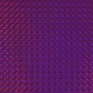 ホログラムシート 1/4プリズム パープル【ホログラムシール】