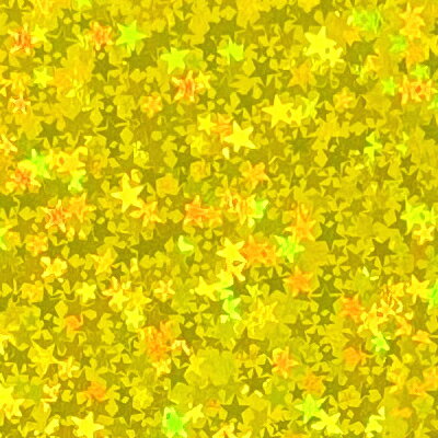 ホログラムシート リトルスター イエロー