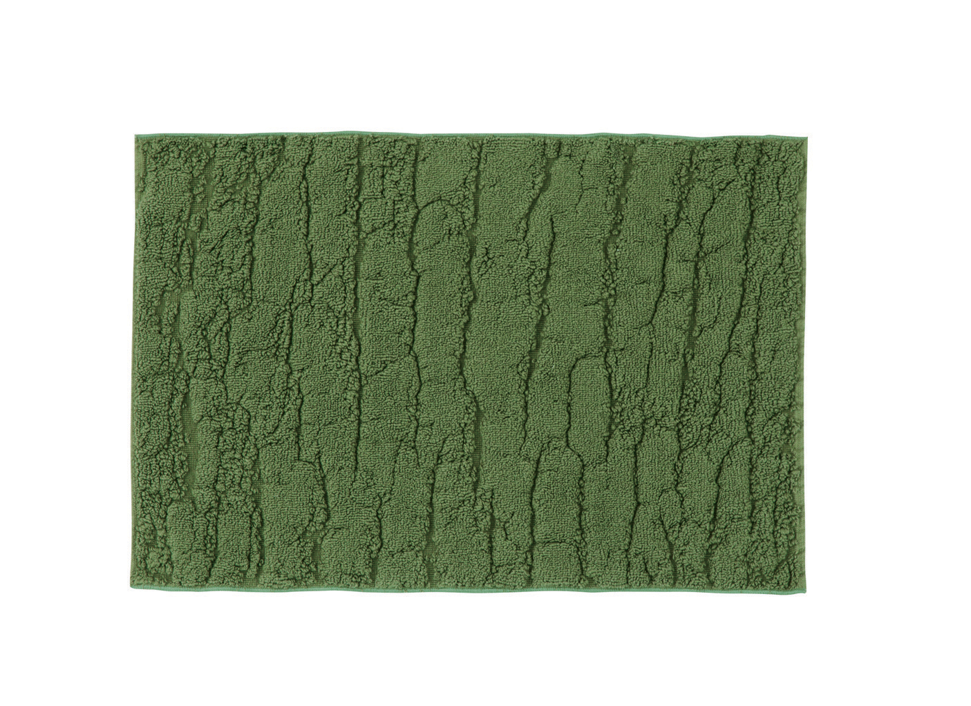 デザインライフ バスマット【WOOD ウッド】35×50cm 4 MOSS GREEN