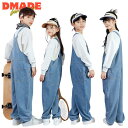子供服 ヒップホップ ダンス衣装 デニム サロペット ヒップホップ キッズ セットアップ 男の子 女の子 韓国ファッション トップス パンツ 原宿系 ダンスウエア レッスン着 ステージ衣装 長袖シャツ サロペット K-POP jazz 卒業 お揃い